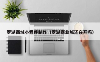 靖江罗湖商城小程序制作（罗湖商业城还在开吗）